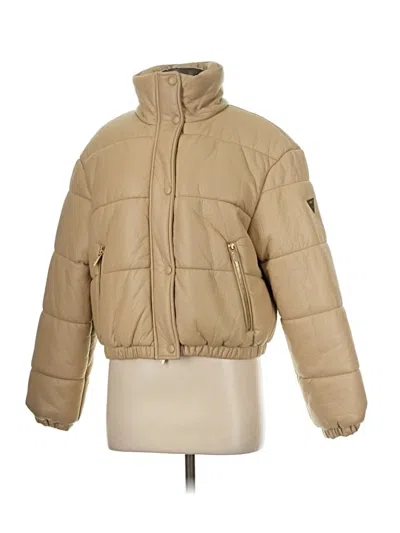 Pre-owned Guess Jacket In Brown