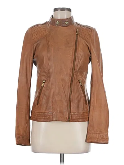 Pre-owned Guess Jacket In Brown