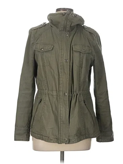 Pre-owned Guess Jacket In Green