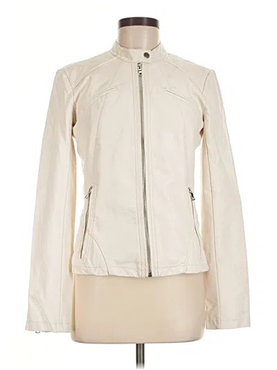 Pre-owned Guess Jacket In Ivory
