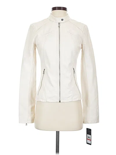 Pre-owned Guess Jacket In Ivory