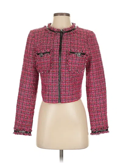 Pre-owned Guess Jacket In Pink