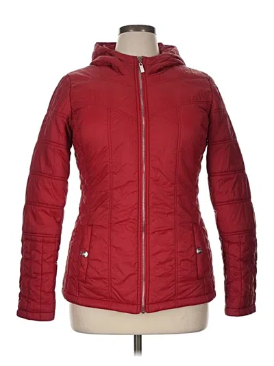 Pre-owned Guess Jacket In Red
