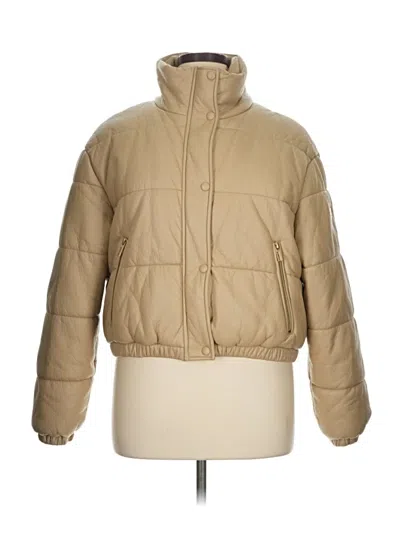 Pre-owned Guess Jacket In Tan