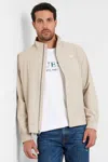 Guess Jackets And Jackets Man  M4yl13 Wez70 Technical Assistance G1ca Pasadena Stone In Neutral