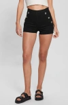 Guess Women's Janae High Rise Denim Sailor Shorts In Blue