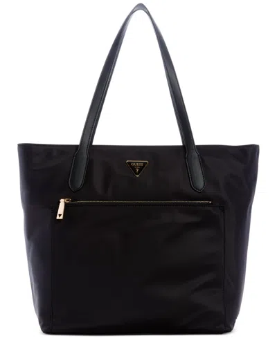 Guess Jaxi Top Zip Tote, Created For Macy's In Black
