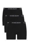 Guess Jeans 3 Pack Boxer Brief In Jet Black