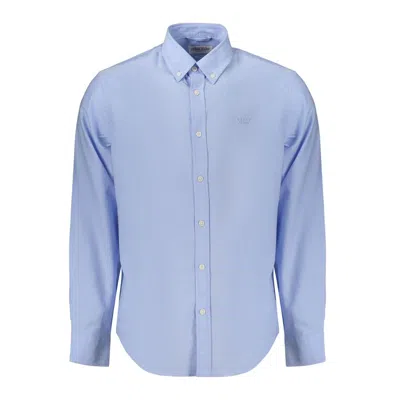 Guess Jeans Azzurro Cotton Men's Shirt