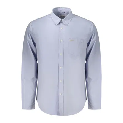 Guess Jeans Azzurro Cotton Men Shirt