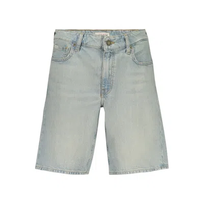 Guess Jeans Azzurro Cotton Mens Jeans In Blue