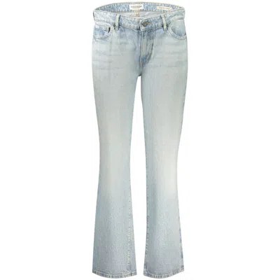 Guess Jeans Azzurro Cotton Women Jeans In Blue