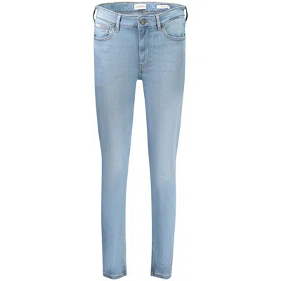 Guess Jeans Azzurro Lyocell Woman Jeans In Blue
