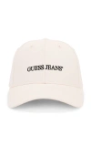 Guess Jeans Baseball Hat In Sandy Shore