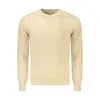 Guess Jeans Beige Cotton Men Sweater