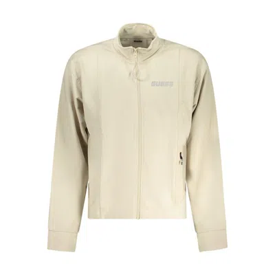 GUESS JEANS BEIGE COTTON MEN SWEATER