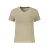 Guess Jeans Beige Cotton Tops & T-shirt