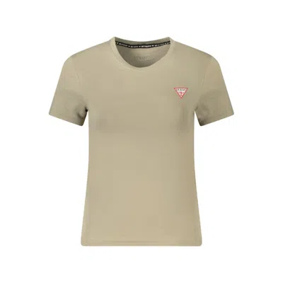 Guess Jeans Beige Cotton Tops & T-shirt