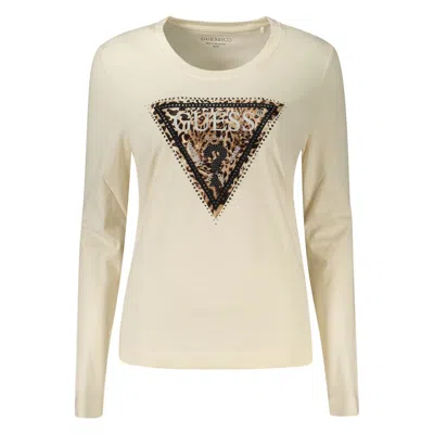 Guess Jeans Beige Cotton T-shirt