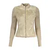 Guess Jeans Beige Polyester Sweater In Neutral