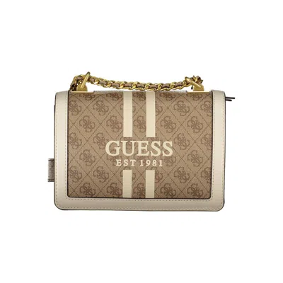Guess Jeans Beige Polyethylene Handbag