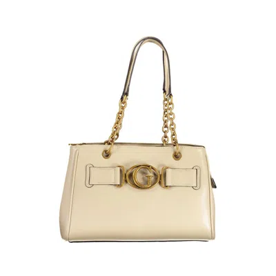 Guess Jeans Beige Polyethylene Handbag