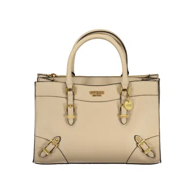 Guess Jeans Beige Polyethylene Handbag