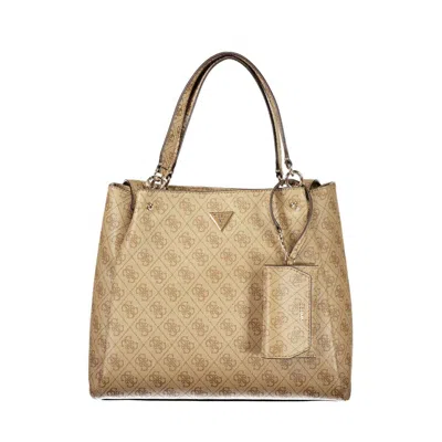 Guess Jeans Beige Polyethylene Handbag