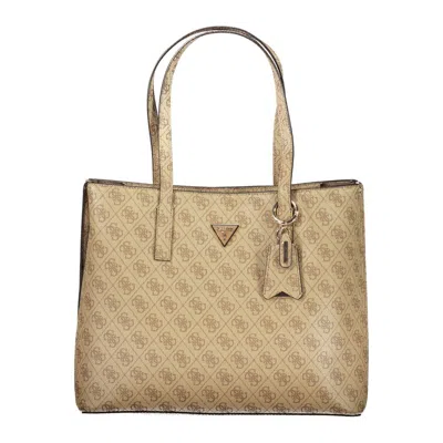Guess Jeans Beige Polyurethane Women Handbag