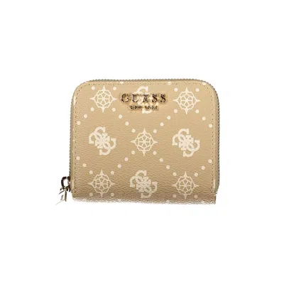 Guess Jeans Beige Polyurethane Women Wallet