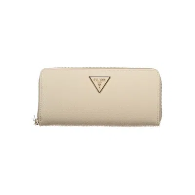 Guess Jeans Beige Polyurethane Women Wallet