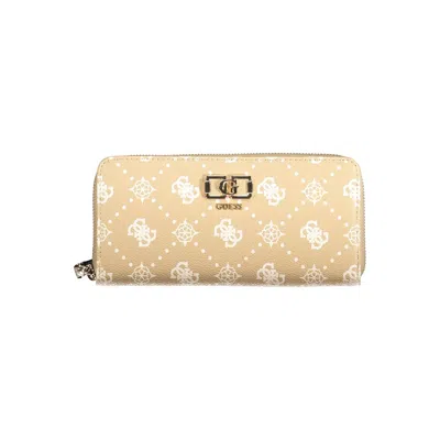 Guess Jeans Beige Polyurethane Women Wallet