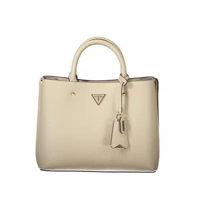 Guess Jeans Beige Polyurethane Women Women's Bag In Green