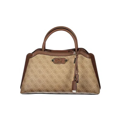 Guess Jeans Beige Polyurethane Women's Women's Bag
