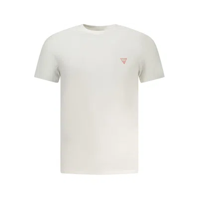 Guess Jeans Bianco Cotton Men T-shirt In White
