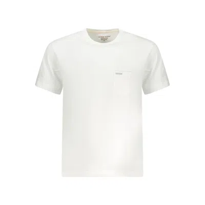 Guess Jeans Bianco Cotton Men T-shirt In White