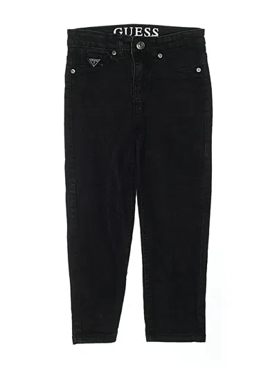 Pre-owned Guess Kids' Jeans In Black