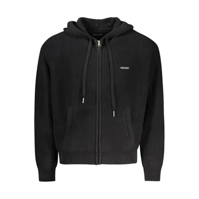 Guess Jeans Black Cotton Cardigan