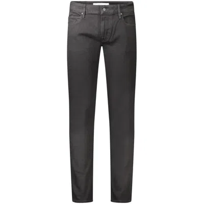 Guess Jeans Black Cotton Jeans Denim In Gray