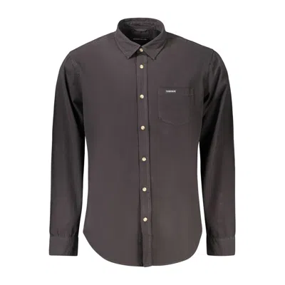 Guess Jeans Black Cotton Men's Shirt