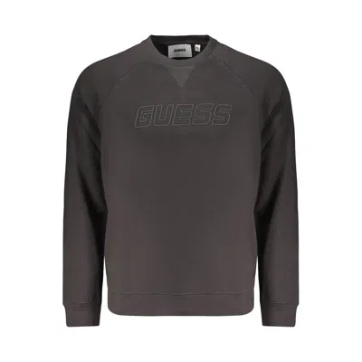 Guess Jeans Black Cotton Men's Sweatshirt