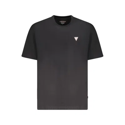 Guess Jeans Black Cotton Men T-shirt