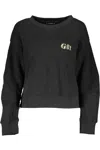 GUESS JEANS BLACK COTTON SWEATER