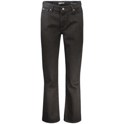Guess Jeans Black Cotton Women's Jeans In Blue