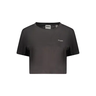 Guess Jeans Black Cotton Women T-shirt