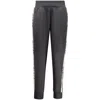 Guess Jeans Black Polyester Pant In Gray