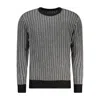 Guess Jeans Blue Polyester Sweater In Gray
