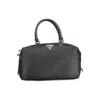 Guess Jeans Black Polyethylene Handbag