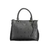 Guess Jeans Black Polyethylene Handbag