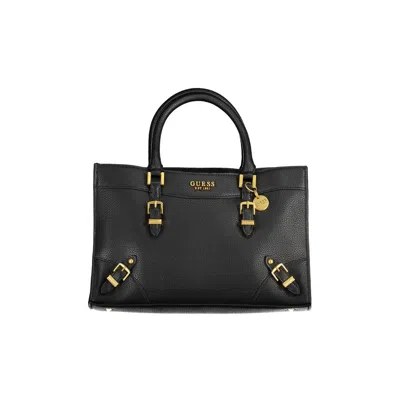 Guess Jeans Black Polyethylene Handbag